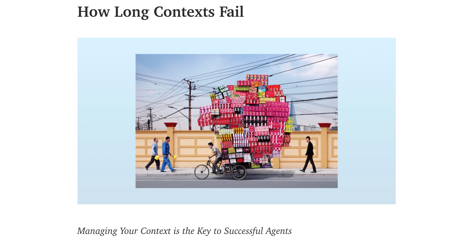 how long contexts fail